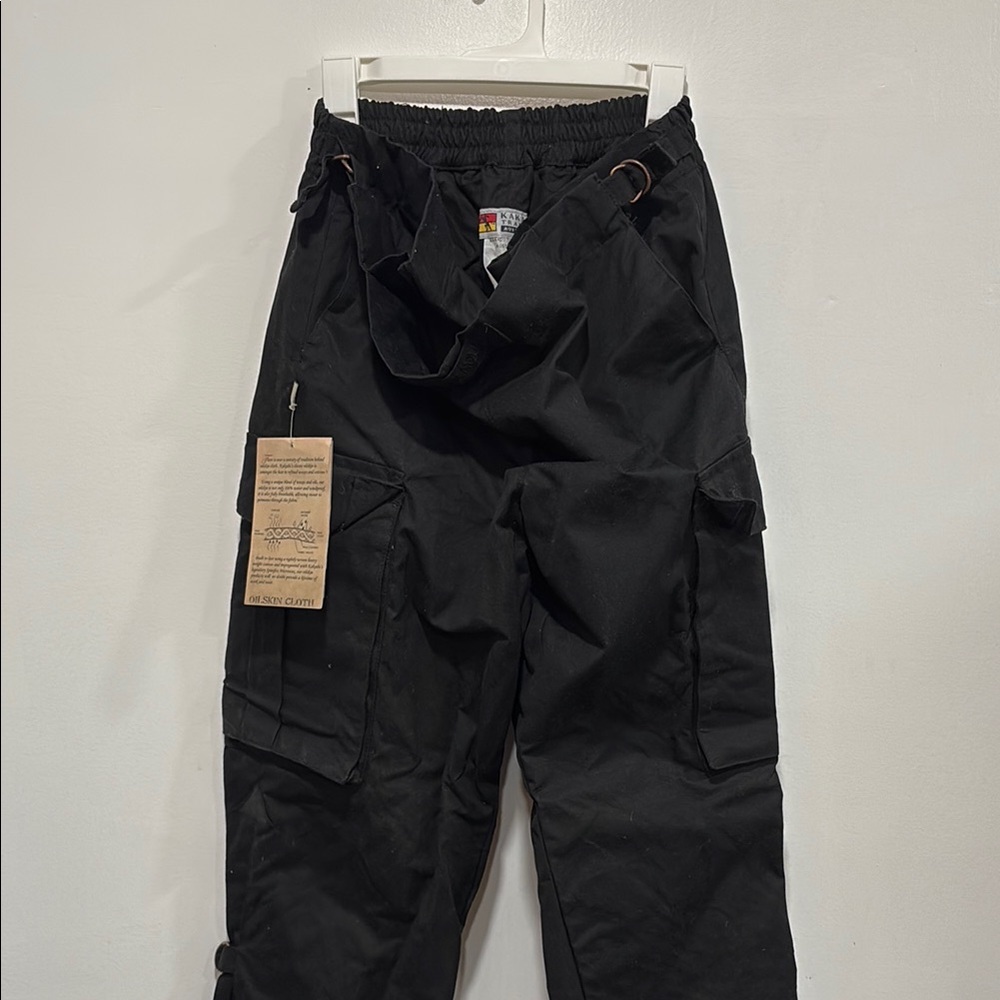 Men's Black Cargo Pants